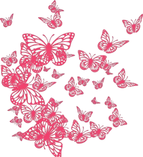 Бабочки и Радость sticker 😏