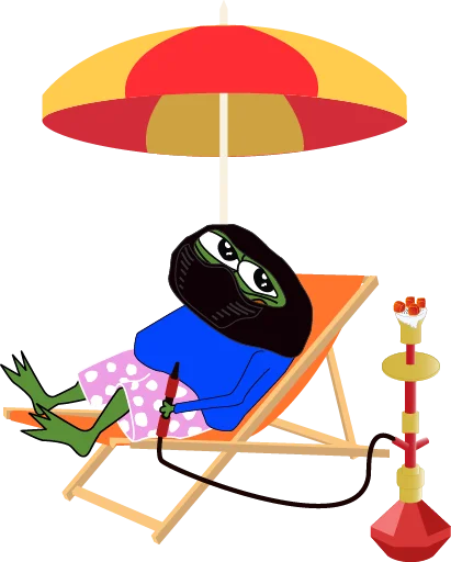 bagsy-pepes stiker 🏖