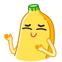 Telegram emojis Banana