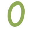 Зеленый шрифт emoji 0⃣