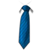 Синий | Blue emoji 👔
