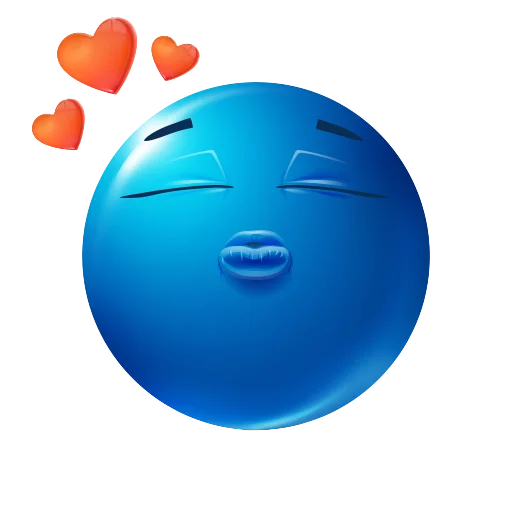 Blue Emotions sticker 😍