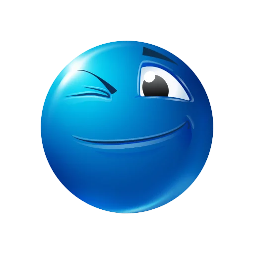 Blue Emotions sticker 😉
