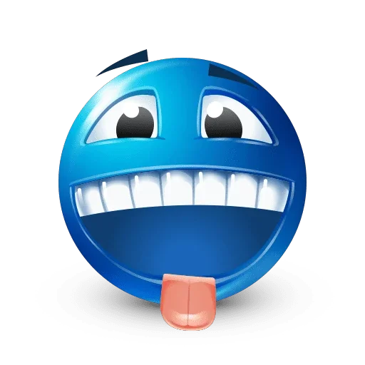 Bluemoji or Joobi emoji 😜
