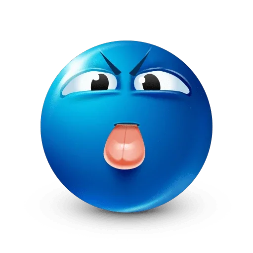 Bluemoji or Joobi emoji 😝