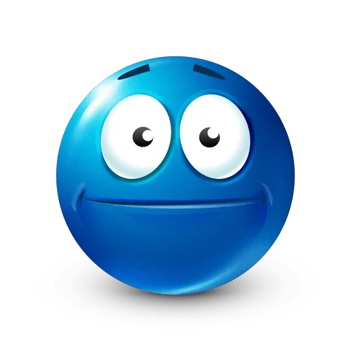 Bluemoji or Joobi emoji 🫤