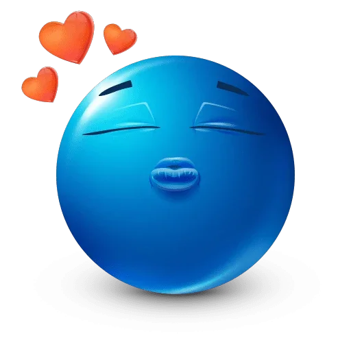 Bluemoji or Joobi emoji 😘