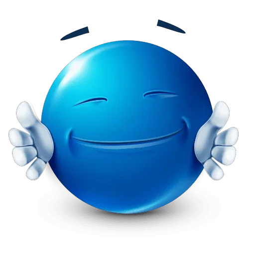 Bluemoji or Joobi emoji 🤗