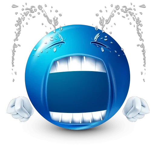 Bluemoji or Joobi emoji 😭