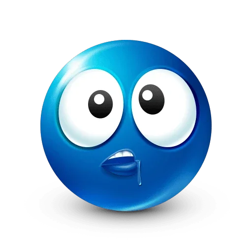 Bluemoji or Joobi emoji 😶