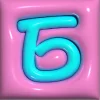 Telegram emoji 3D алфавит
