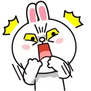 Brown and Cony 2 emoji 😡