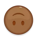 Brown Emoji sticker 🧐