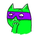Эмодзи телеграм Cat ICQ