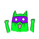 Емодзі телеграм Cat ICQ