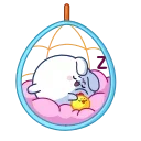 Chappy Bunny emoji 😴