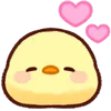 Telegram emojis Cute Chick