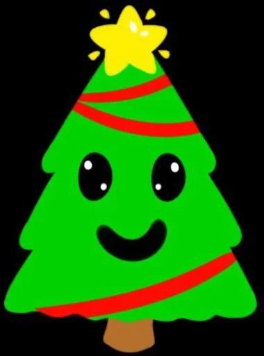 Telegram stickers Christmas Tree