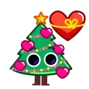 Telegram emojis Christmas Tree Emoji