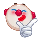 Clown emoji sticker 😉