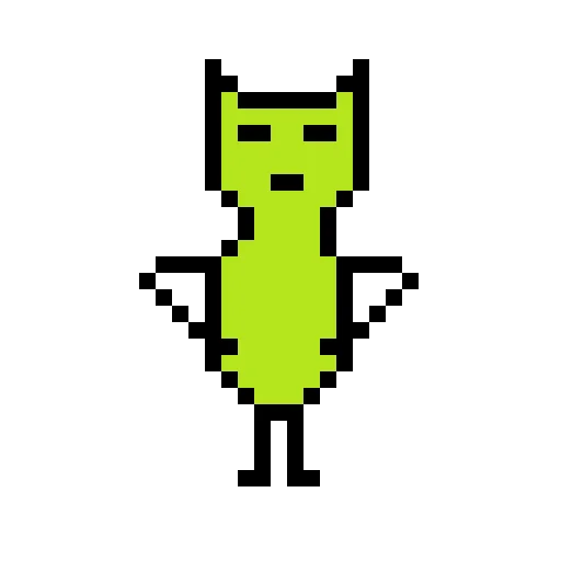 Стикер Telegram «Color pixel cats» ?