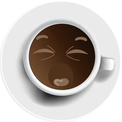 Coffee Smile sticker 😫