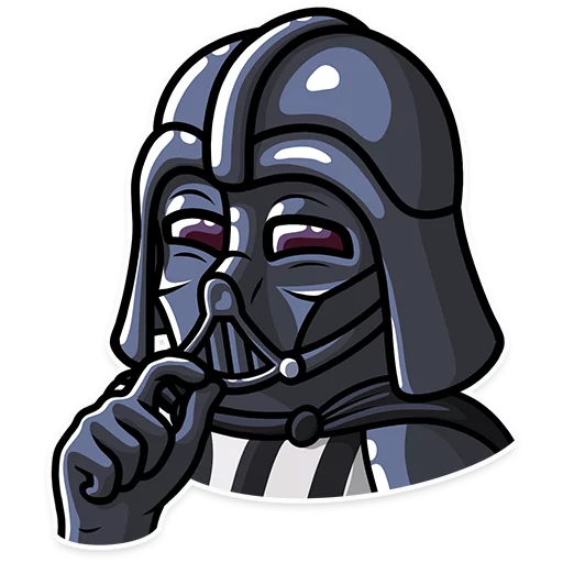 Telegram stiker «Darth Vader» 