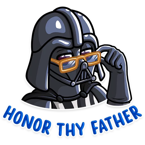 Telegram Sticker «Darth Vader» 