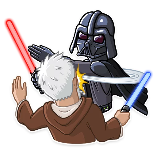 Telegram Sticker «Darth Vader» 