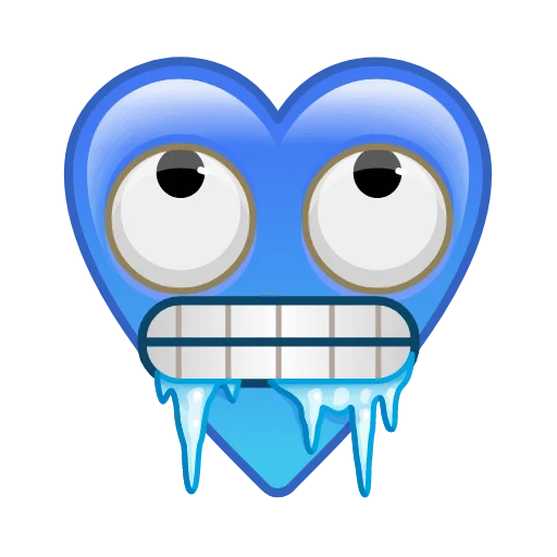 Crazy Emoji emoji 🥶