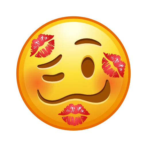Crazy Emoji emoji 💋