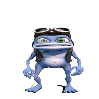 Эмодзи Crazy frog 😅