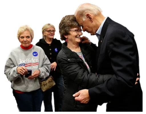 Creepy Joe Biden naljepnica 🧓