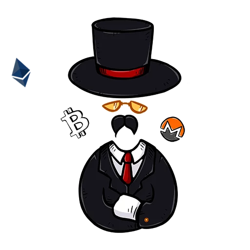 Telegram Sticker «CryptoGentlemans» 📉