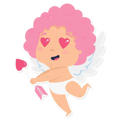 Эмодзи Cute cupid 😍