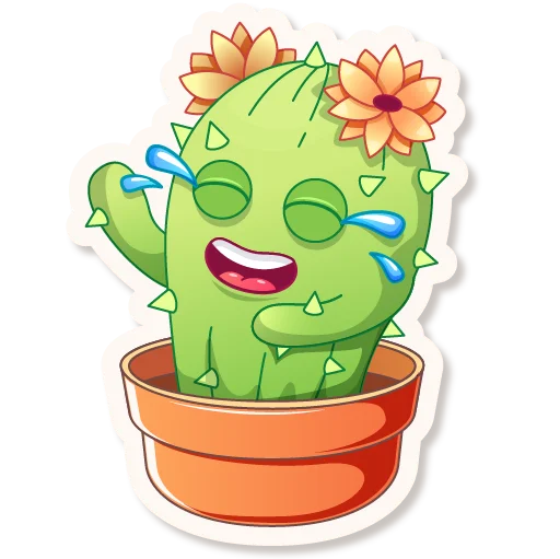 Cactus Quentin emoji 😂