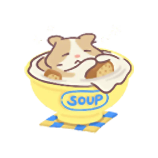 Telegram stickers Cats & Soup