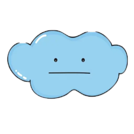 Charming Cloud emoji 😣