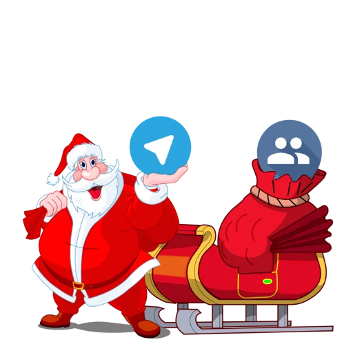 Christmas Telegram stiker 🎁