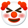 Telegram emoji clown family