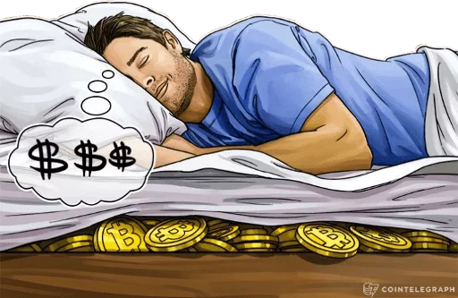 Cointelegraph and more sticker 😴