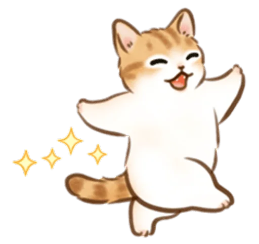 Telegram stickers cute kitties