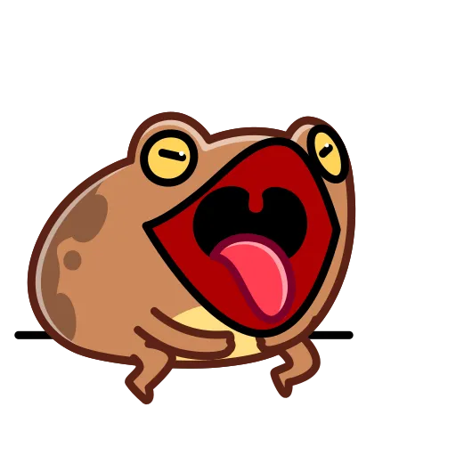 Эмодзи Disgruntled Toad 😂
