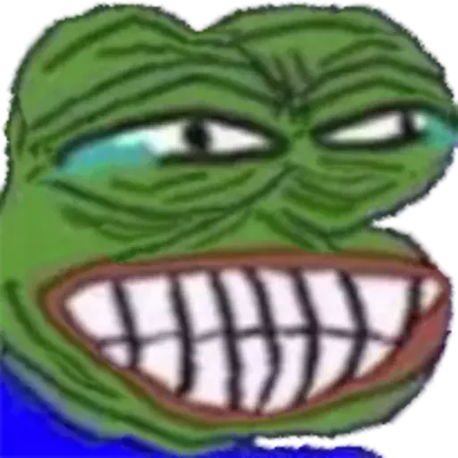 Distortion Pepe emoji 😂