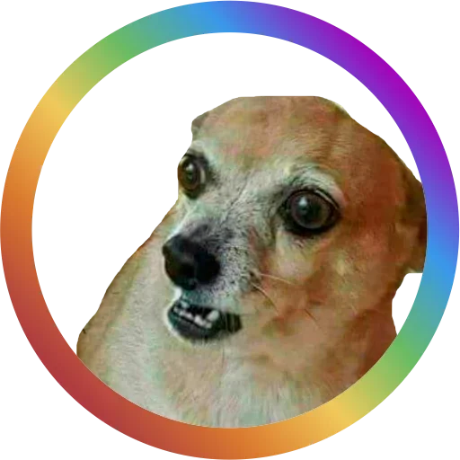 Telegram stickers Dog Faces