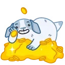 Telegram emojis Пёс Полтос
