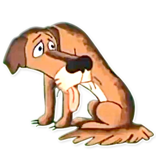 Telegram stiker «Жил-был пёс» 