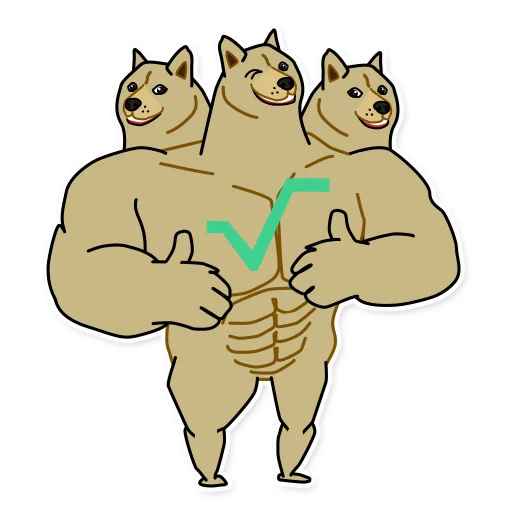 Telegram stickers Doge³
