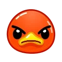 Эмодзи Duck Emoji 😡