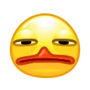 Эмодзи Duck Emoji 😑